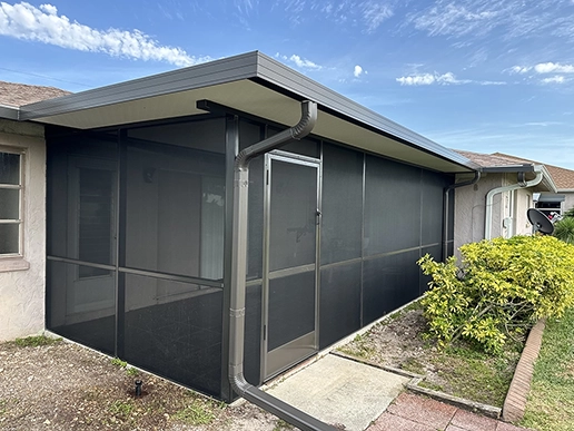 Back Porch Screen Enclosure