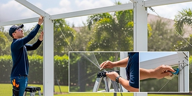 pool-cage-rescreening